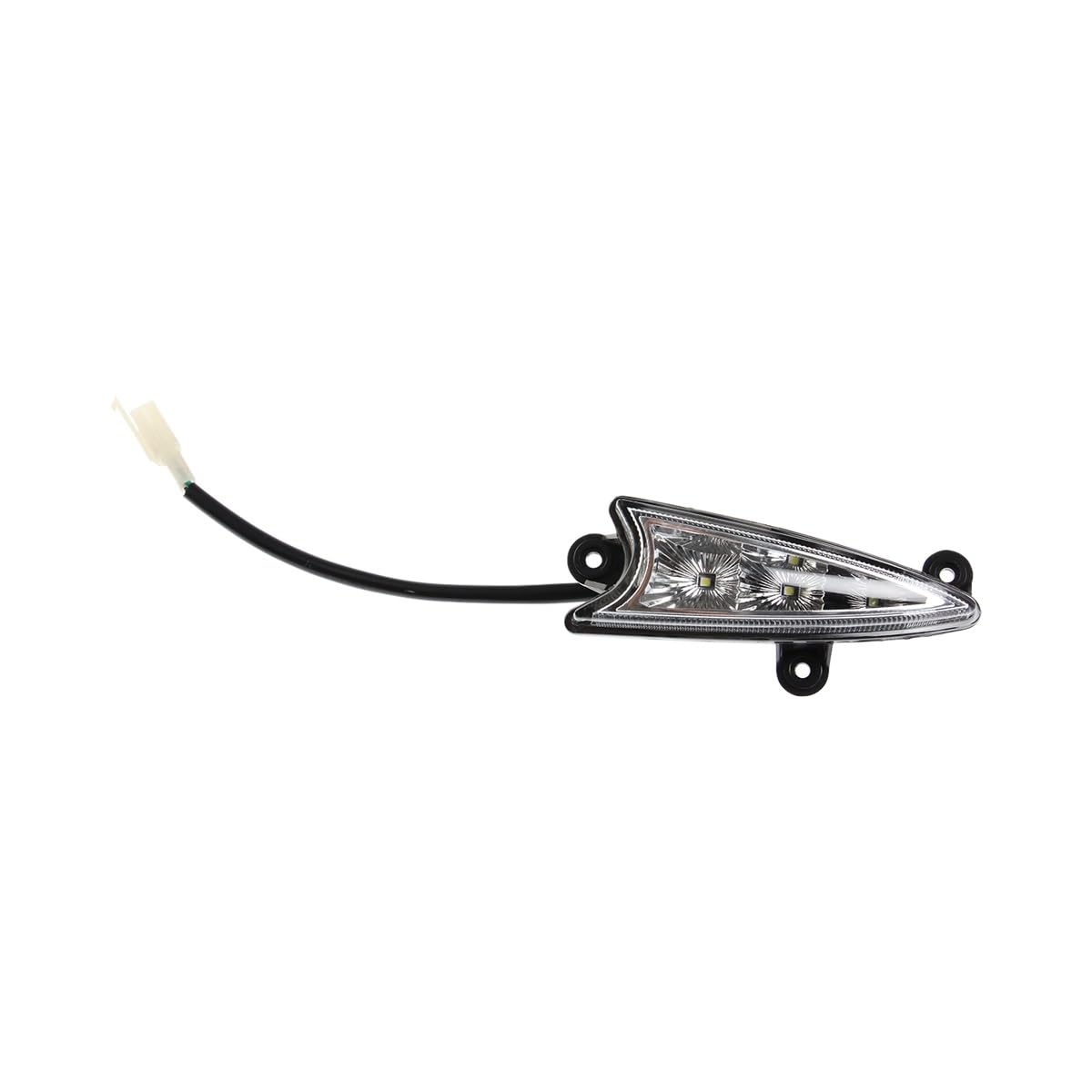 Italika F09020312 Lampara Led Lateral Izquierdo, Negro
