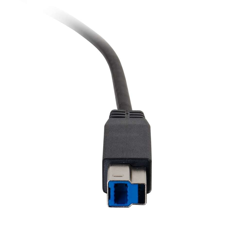 C2G 28867 USB 3.0 (USB 3.1 Gen 1) USB-C to USB-B Cable M/M (10 Feet) Thunderbolt 3, Tablet, Chromebook Pixel, Samsung Galaxy TabPro S, LG G6, Macbook