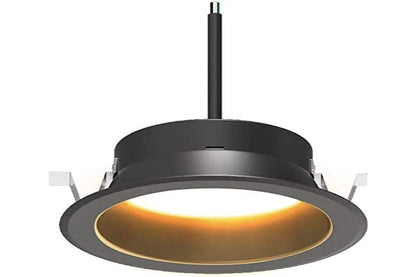 Tecnolite Lámpara Downlight LED Empotrable 20 W, Luz Suave Cálida, No atenuable, LED integrado