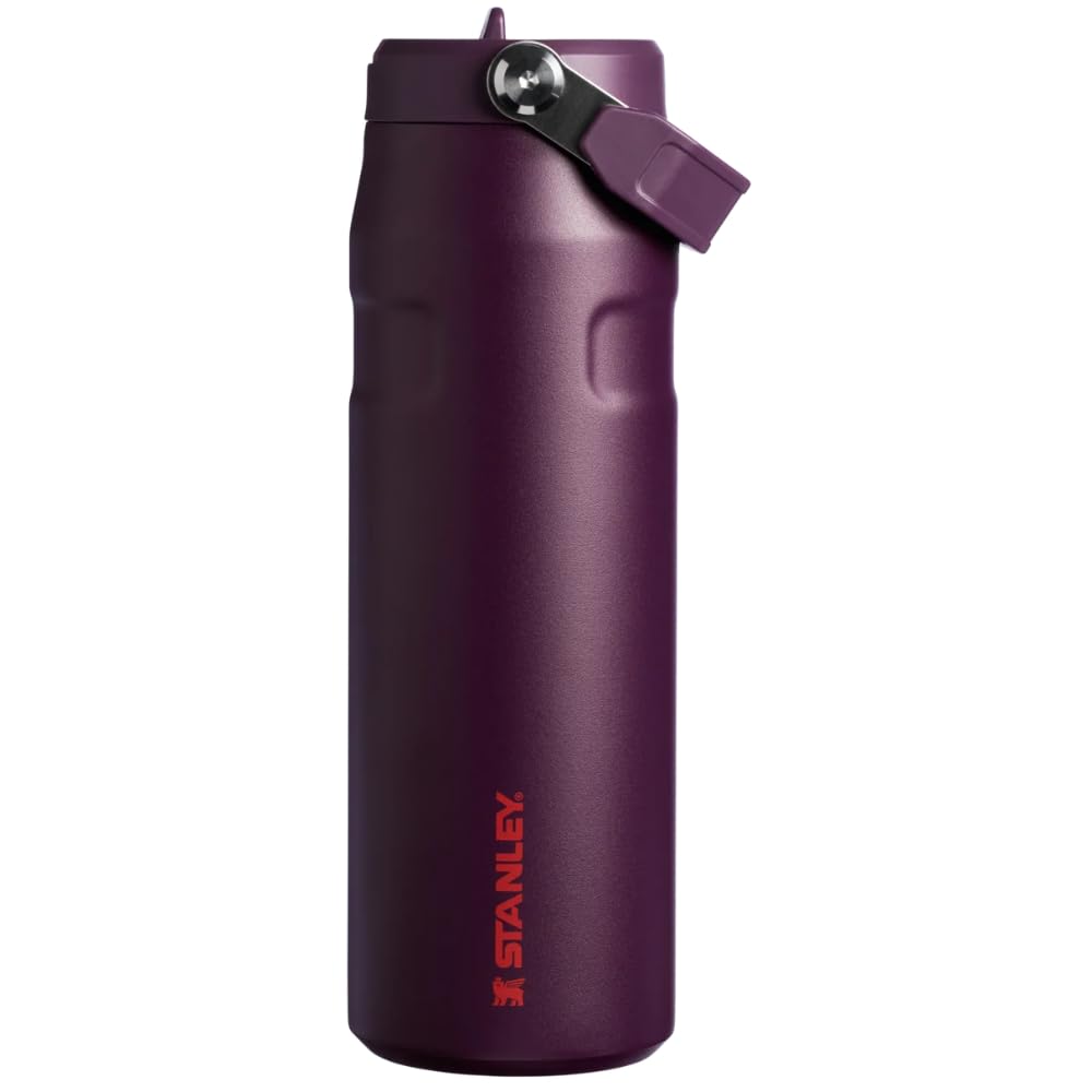 Stanley IceFlow AeroLight Flip Straw Botella con Popote - Plum - 709 milliliters
