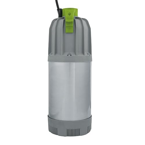 Igoto Pump Q1000 Bomba Sumergible de Acero Inoxidable, 1 ⅓ HP