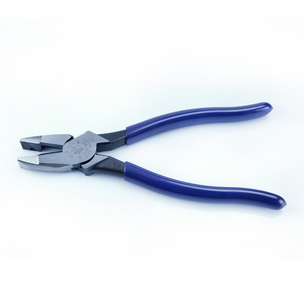 Klein Tools D213-9NE Pinza de Electricista Alta Palanca, Cabeza Redondeada de 9-3/8"