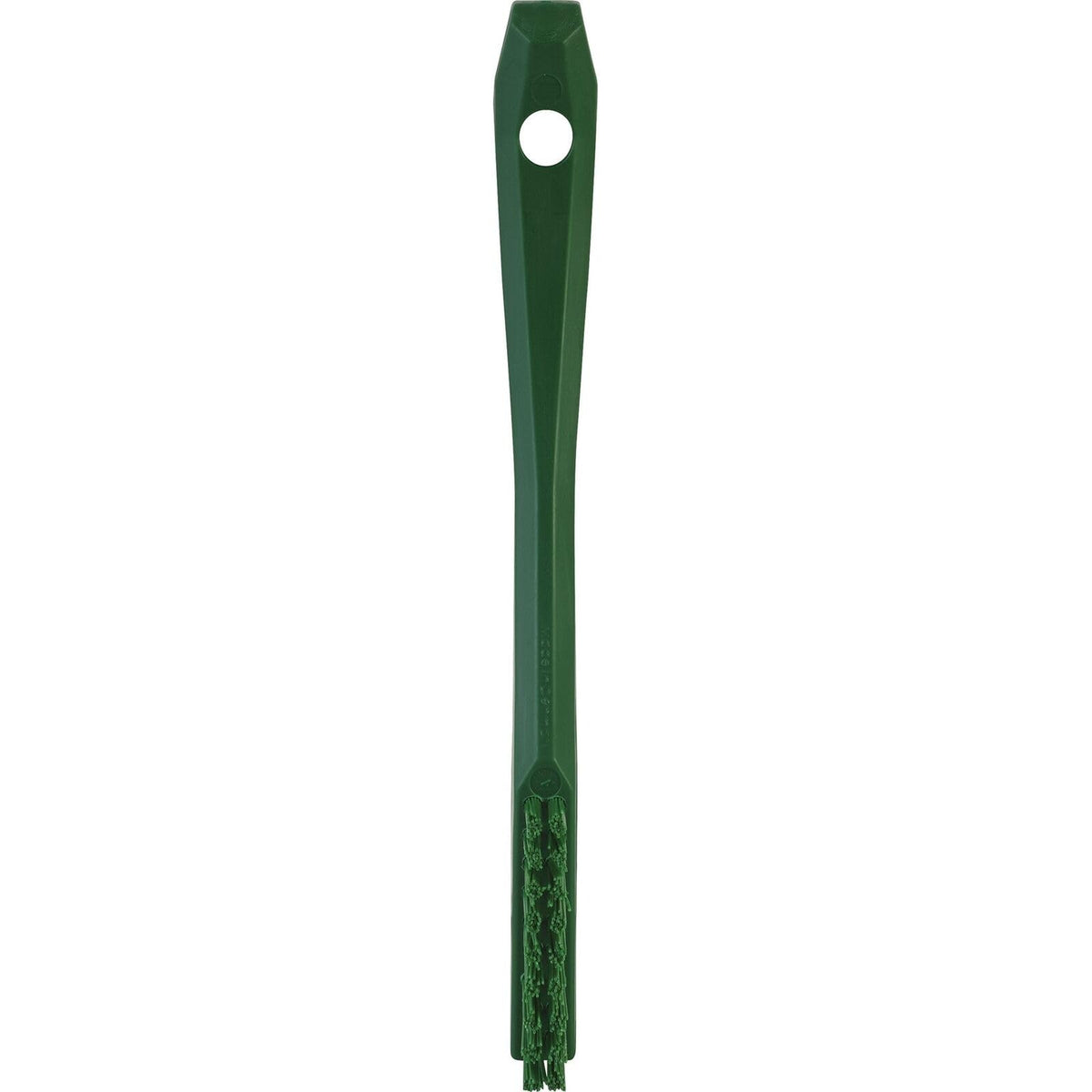 Vikan 44012 Hand-Held Detail Brush, Polypropylene, Polyester Bristle, 8-5/64", Green