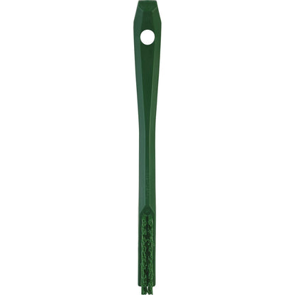 Vikan 44012 Hand-Held Detail Brush, Polypropylene, Polyester Bristle, 8-5/64", Green