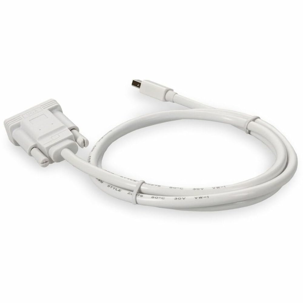 AddOn Cable Mini-DisplayPort 1.1 Macho a VGA Macho Blanco para resolución de hasta 1920 x 1200 (WUXGA)