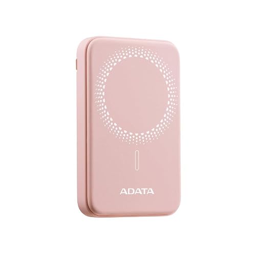 POWERBANK BATERIA PORTATIL Recargable MAGNETICO 5,000 mAh, Rosa PR050-11PK