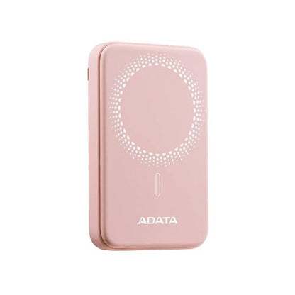 POWERBANK BATERIA PORTATIL Recargable MAGNETICO 5,000 mAh, Rosa PR050-11PK