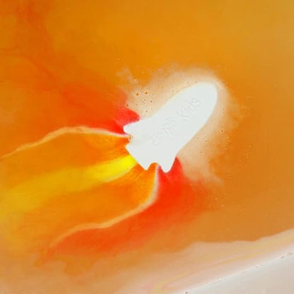 4 x paquete de bombas de baño de efecto especial grande, bombas de baño mágicas, estrella, cohete, arco iris y luna, juego de regalo de cumpleaños para niños