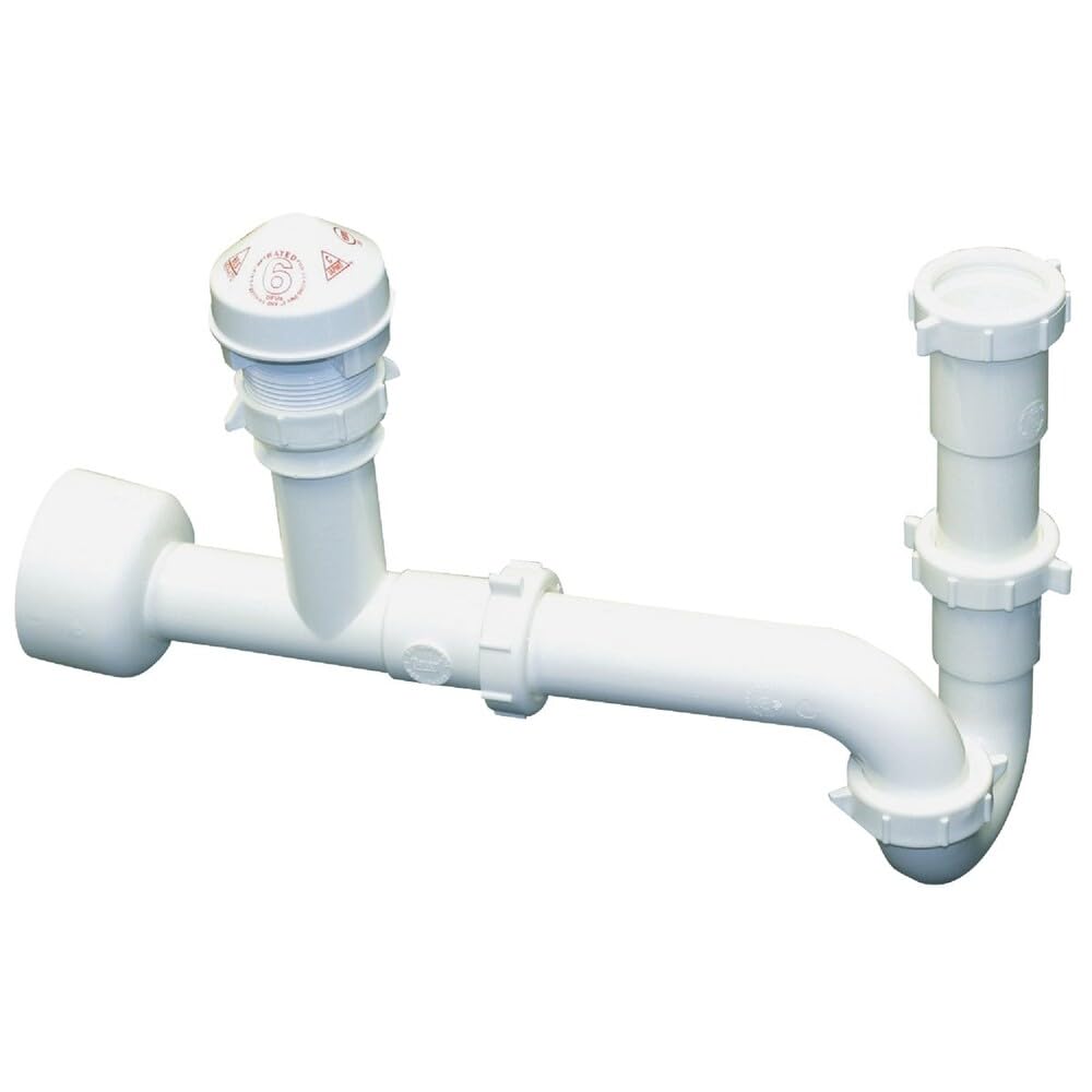 Oatey Sure Válvula de admisión de aire, Kit de instalación, 1.5, Blanco
