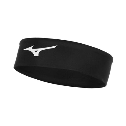 Mizuno Sweatband Mizuno Player Headband, Black, One Size Fits Most