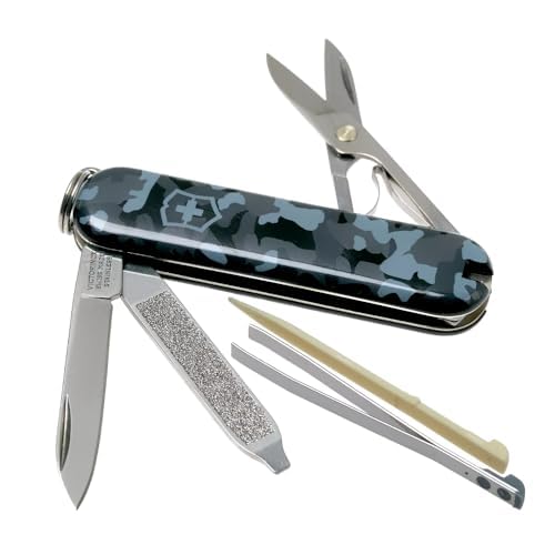 Victorinox Navaja, Classic, Navy Camuflaje, 58 mm, 7 Usos