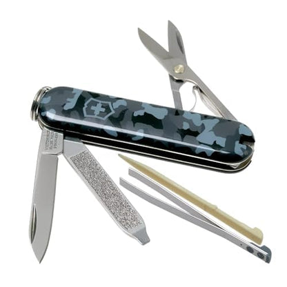 Victorinox Navaja, Classic, Navy Camuflaje, 58 mm, 7 Usos
