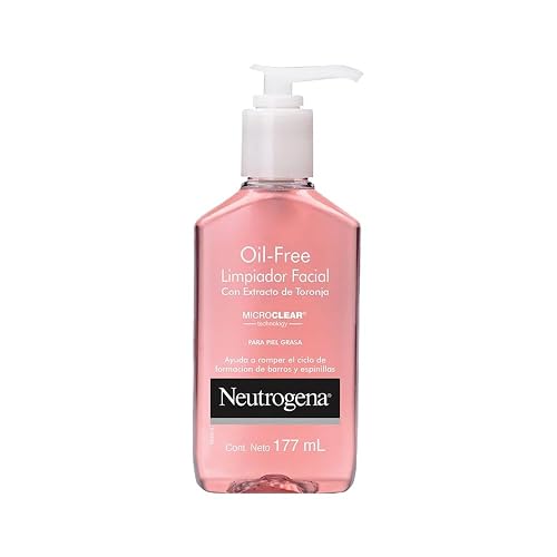 Neutrogena Oil free Gel Limpiador Facial Toronja Ácido Salicílico 177 ml