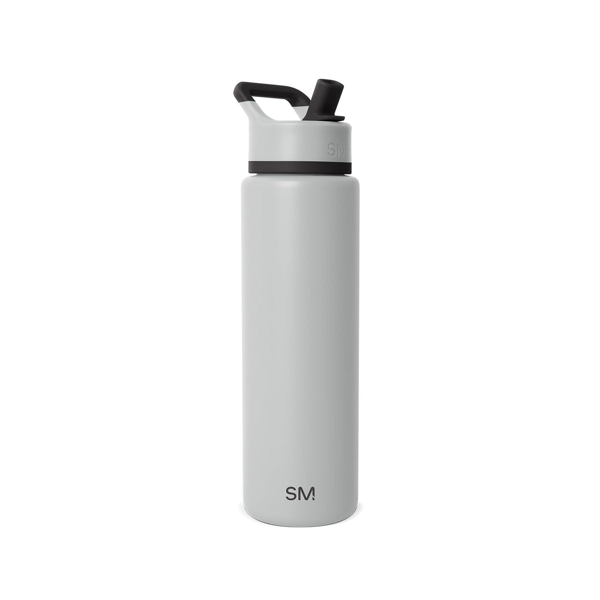 Simple Modern Botella de Agua con Popote, Colección Summit, 532-887 ml - 30 onzas - -Ice Gray