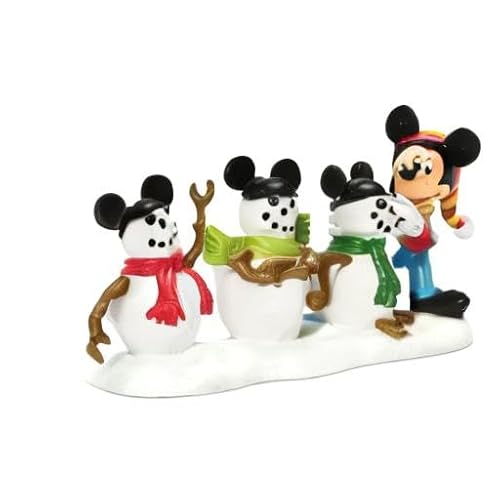 Department 56 811289 Disney Village Accessory Figurine, The 3 Mouseketeers
