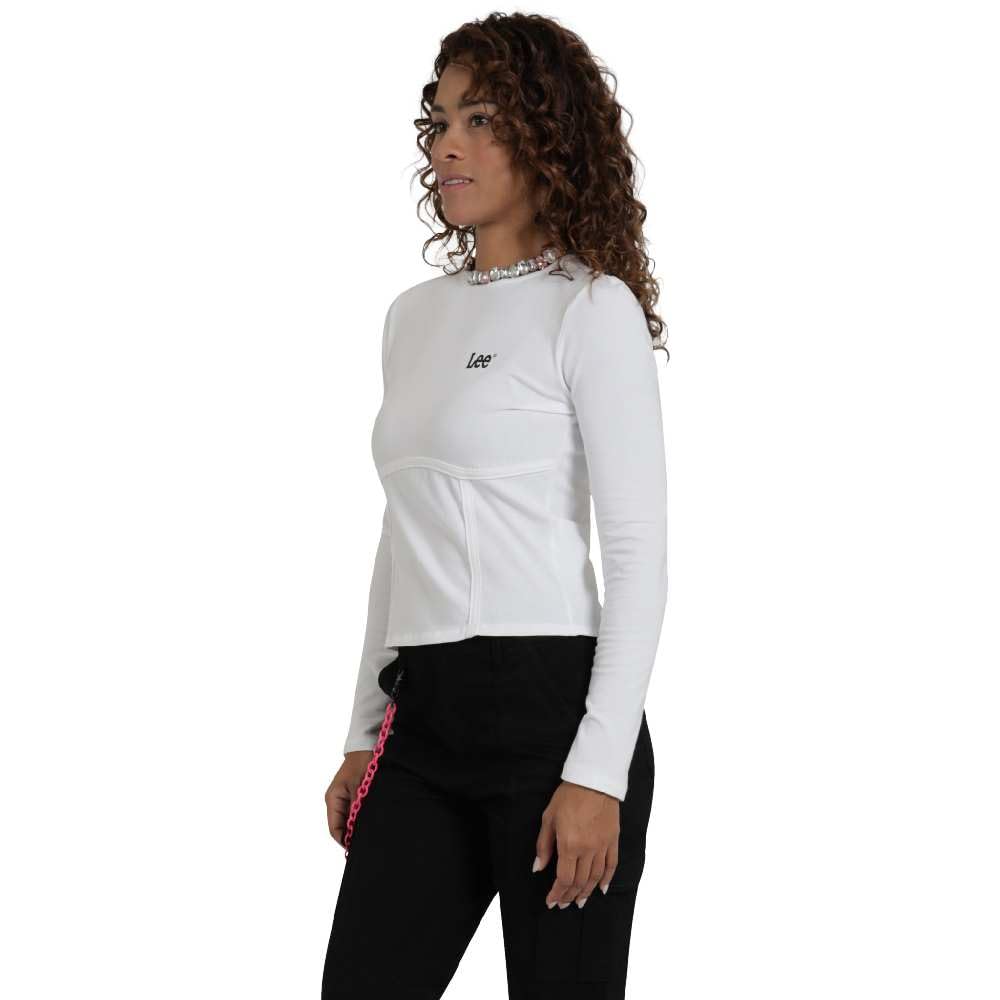 Lee Camisa Slim Fit de Algodón para Mujer
