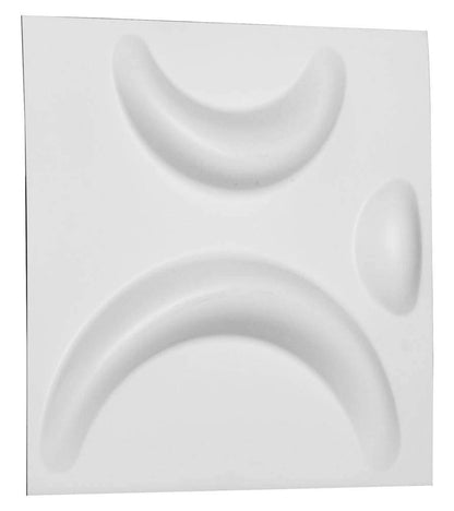 Ekena Millwork WP12X12SEWH 11 7/8 pulgadas de ancho x 11 7/8 pulgadas de alto Sevilla EnduraWall - Cubiertas decorativas para paneles de pared 3D 0.98 pies cuadrados Ft.