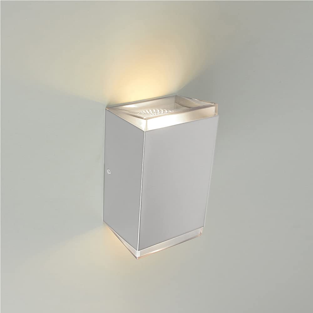 Tecnolite - Lámpara de exterior LED para sobreponer, 14.5 W, Luz suave cálida