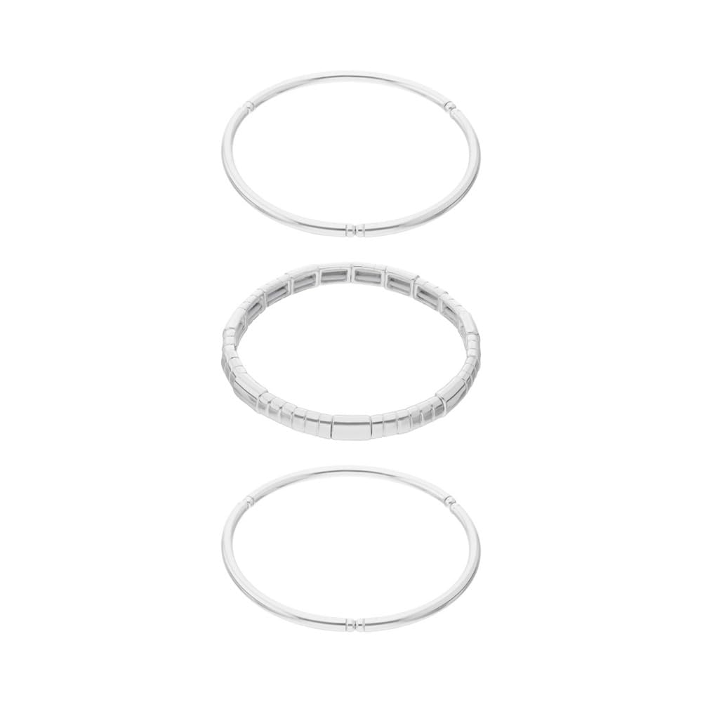 Nine West Pulsera Plateada para Mujer