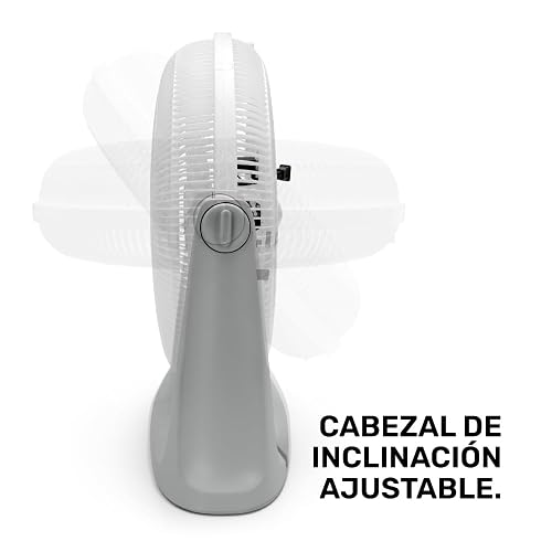 TAURUS AVALANCHE | Ventilador de Piso | 2 en 1| 3 Velocidades | 20 Pulgadas| Reja Plástica Aerodinámica ECOJET | Silencioso (Menos de 70 dB) | Potencia Única | Circulador de Aire