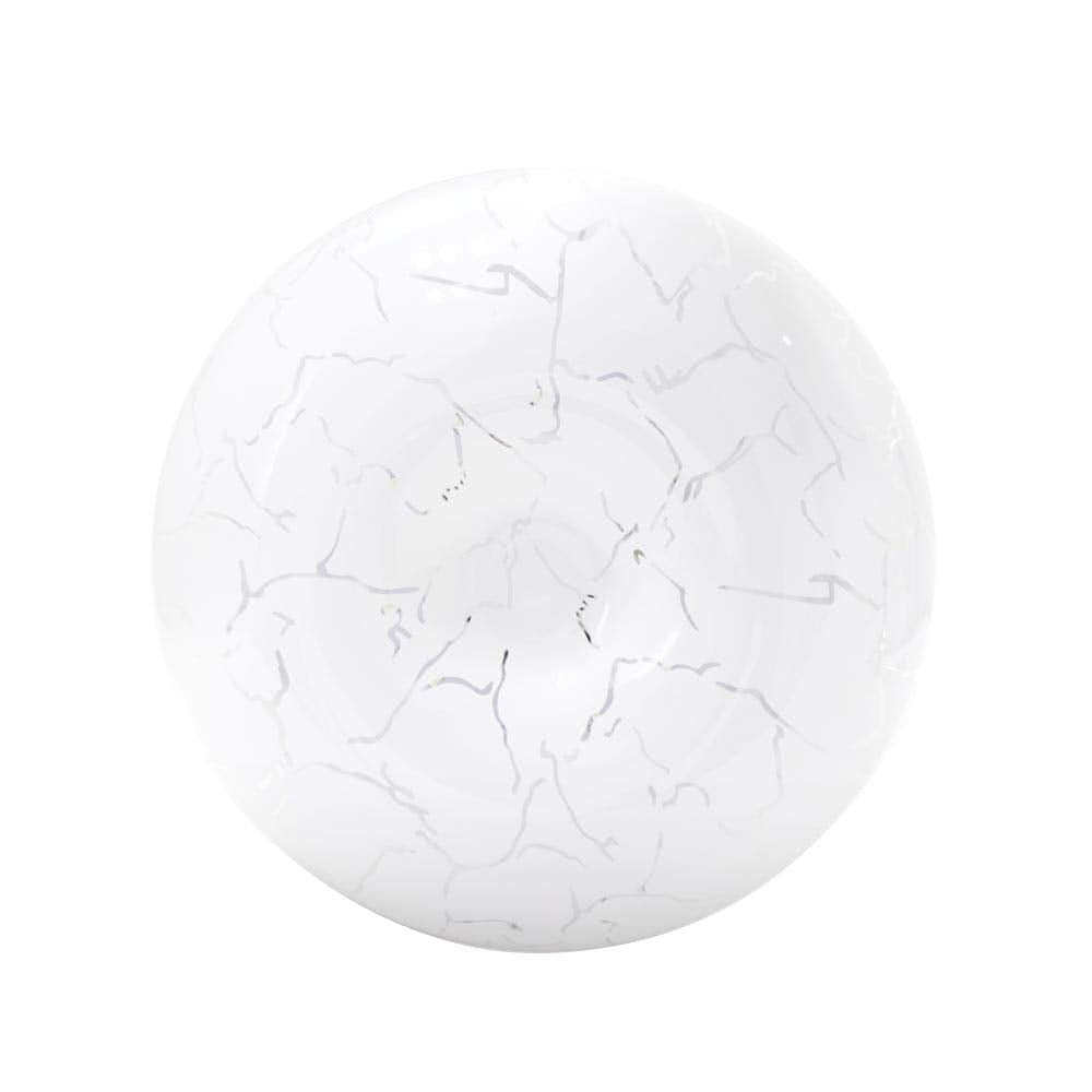 SANELEC, Plafón Redondo, Luminario Fijo, Tipo Ferrara, Decoración y Estilo, 12 W, Luz Fría, Modelo 1134