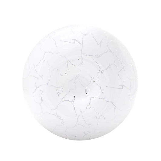SANELEC, Plafón Redondo, Luminario Fijo, Tipo Ferrara, Decoración y Estilo, 12 W, Luz Fría, Modelo 1134