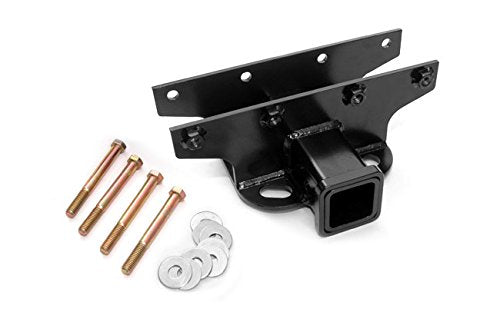 Rough Country Enganche Receptor Clase III de 2 Pulgadas para Jeep Wrangler JK 2007-2018 - 1051 Negro