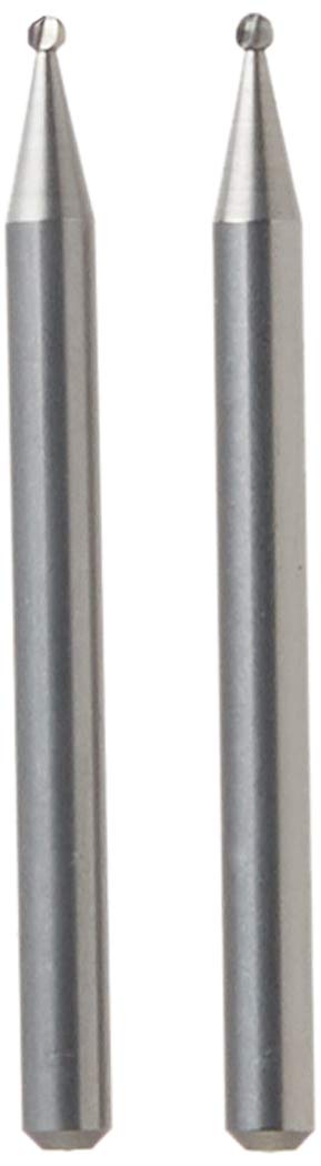 Dremel 106 Fresa para Grabado 1/16 Pulgadas para Materiales Blandos, 2 Piezas - 2 piezas - 1 - 16 pulgadas - Pelota