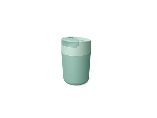 Joseph Joseph Sipp™ Taza de café de viaje con tapa abatible, 340 ml (12 fl. oz Verde