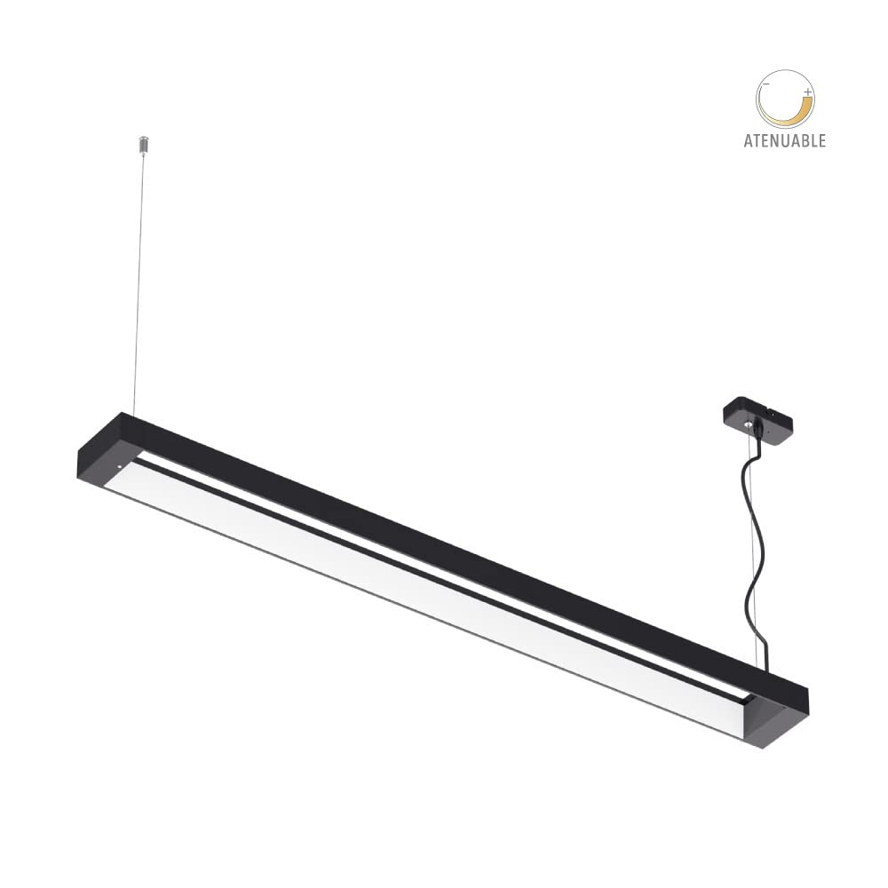Tecnolite Lámpara de interior LED atenuable para suspender, 40 W, Luz blanca neutra
