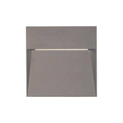 Tecnolite Luz de Cortesía LED para Exterior, Sobreponer, 8 W, Luz Suave Cálida 3000 k, A Prueba de Polvo y Salpicaduras de Agua