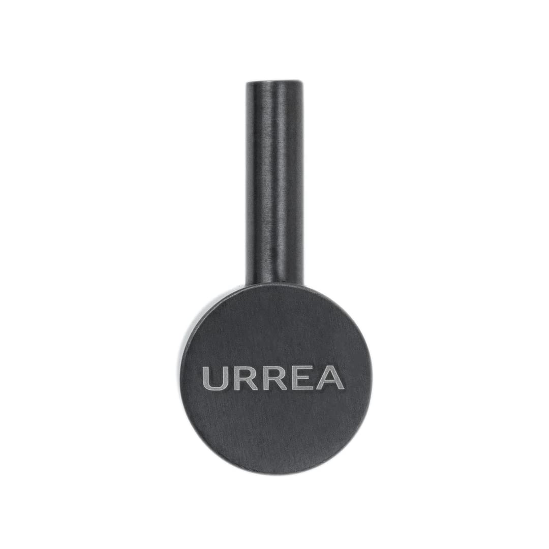 URREA INOX.06.2 Gancho Sencillo para Baño, Modelo INOX®, Acabado Negro