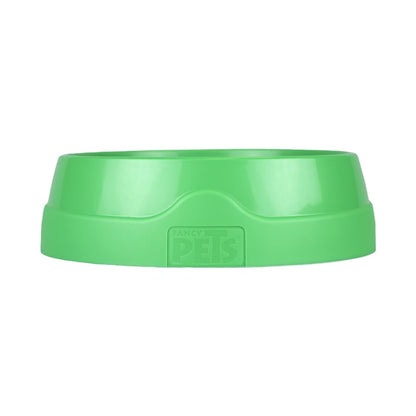 Fancy Pets Plato Plástico para Perros 24 Oz, Ligero y Resistente, Fácil de Limpiar, con Agarradera, Colores Surtidos