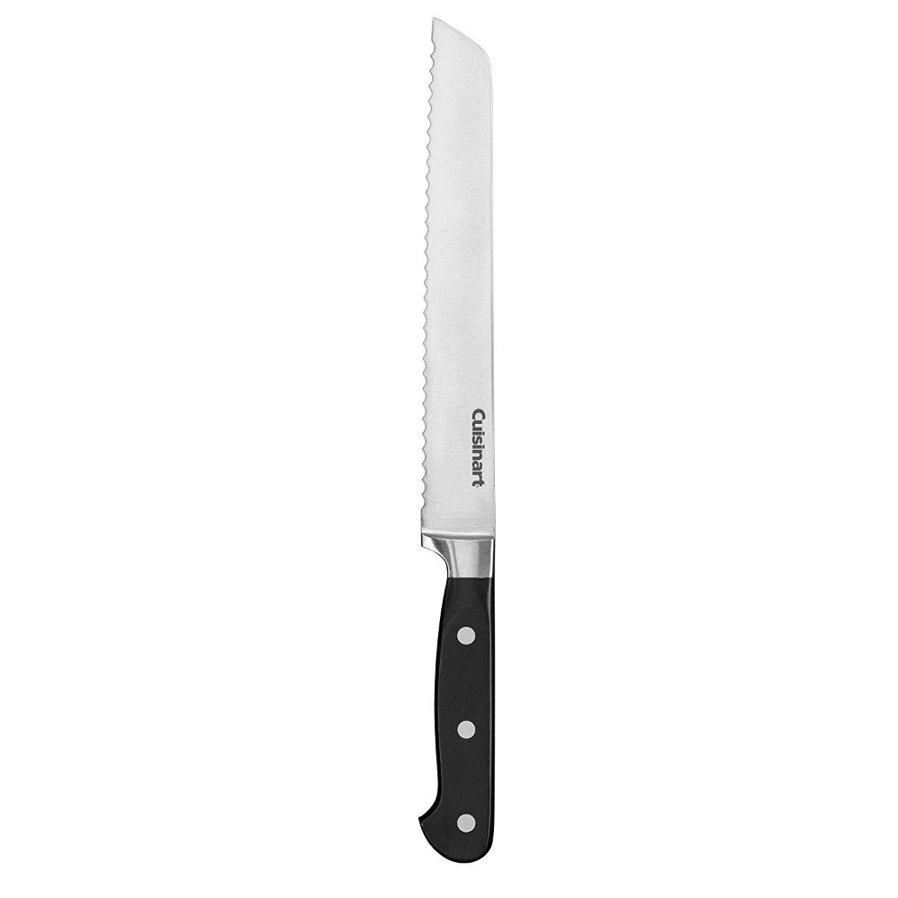 Cuisinart Cuchillos de Cocina Clásicos con Remache Triple - cuchillo para pan 8"