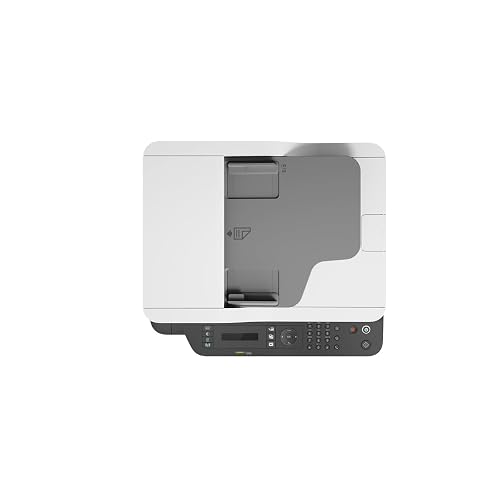 HP Impresora Multifuncional Láser MFP 137fnw, Impresión en Negro, Dúplex, (Doble Cara) Manual, WiFi, USB, Ethernet, Smart App, Imprime, Copia y Escaneado, Fax (4ZB84A)
