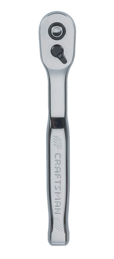 CRAFTSMAN Ratchet, Minihead, SAE, 72 dientes, 1/4 pulgadas unidad (CMMT99423)