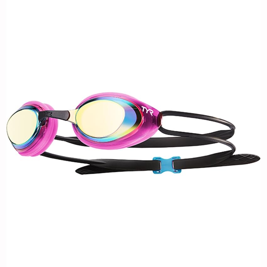 TYR Blkhwk Rcn Femme Mir Blackhawk Racing Femme Espejo Plata Negro Unisex