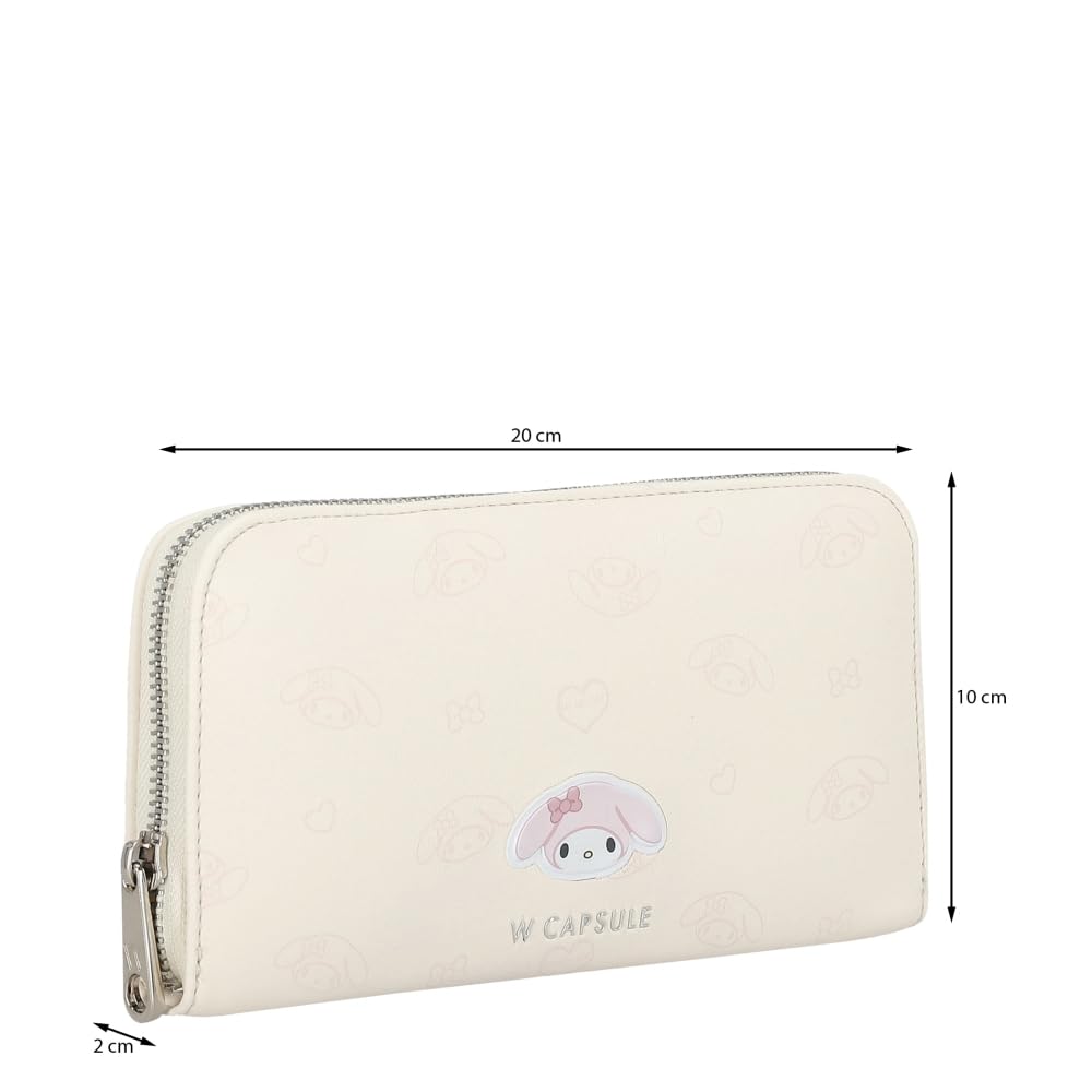 W Capsule Melody Cartera para Mujer Beige HBKURENAI4CW