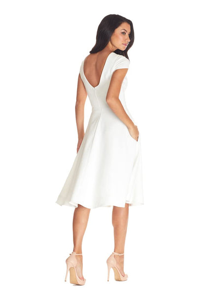 Dress the Population Vestido Alto Midi Livia VestidoMujer