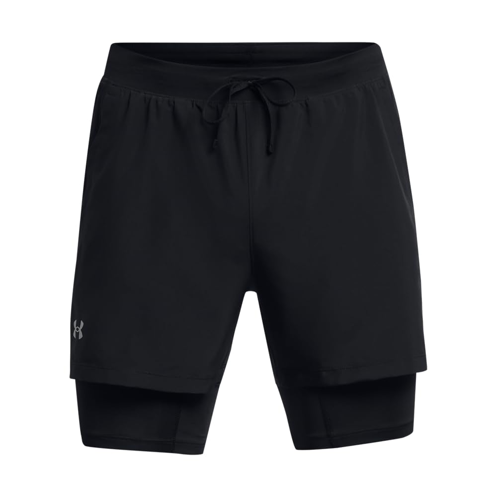 Under Armour Fly By Shorts Deportivos para Mujer - Negro - 2XL