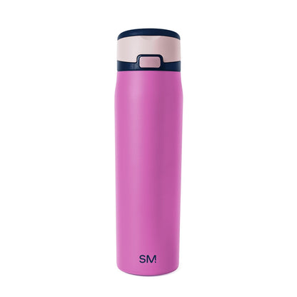Simple Modern Mesa Loop Botella de Agua con Popote - 0.7 Litros - -Fuscia Mix