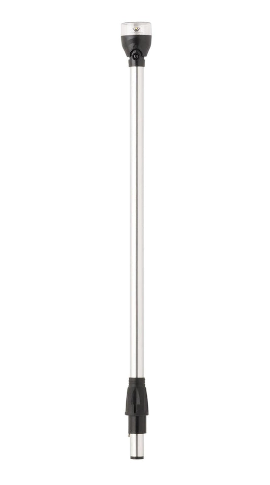 attwood 5530-24A7 - Luz de poste LED para barco marino de 24 pulgadas