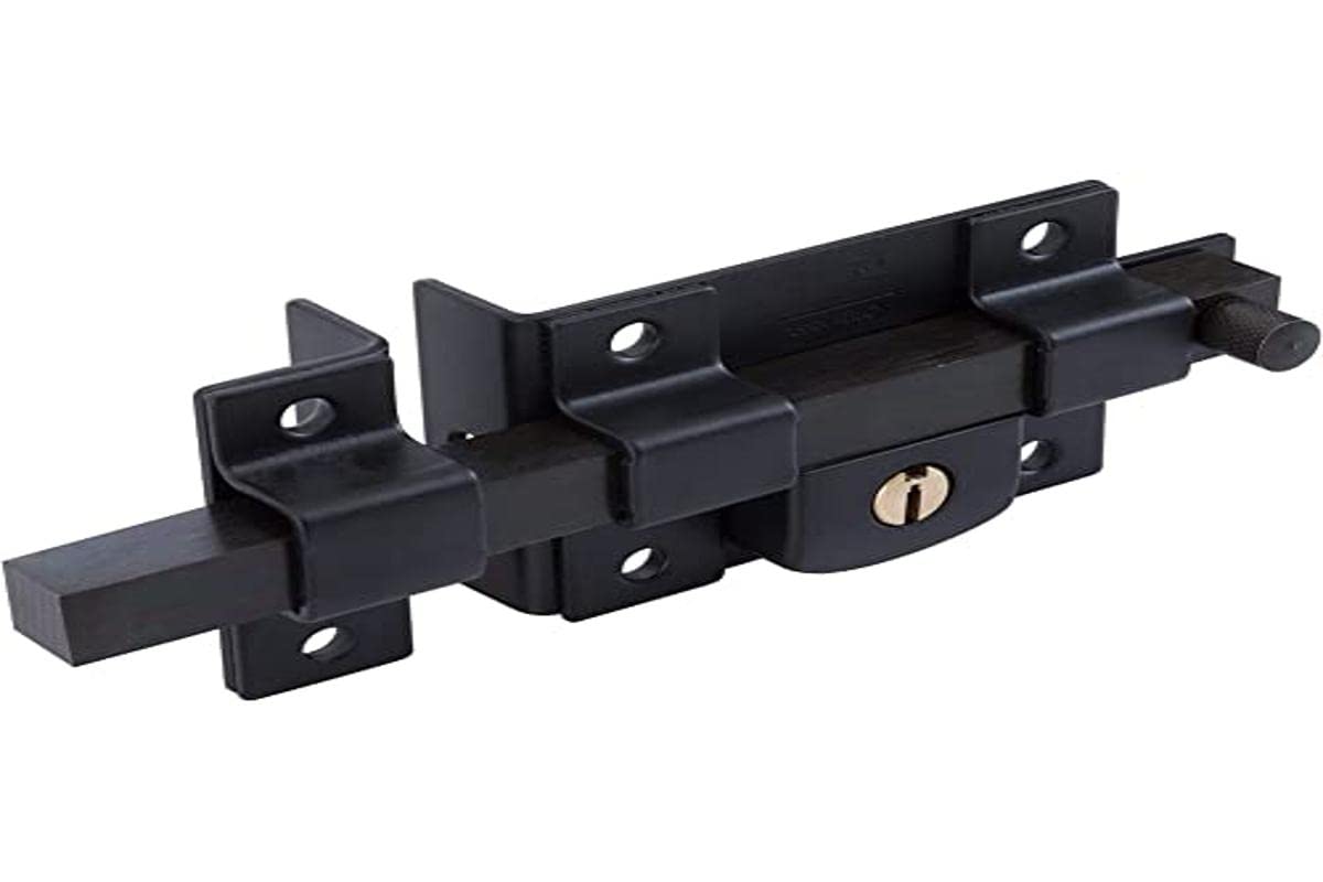 Phillips Cerradura de Sobreponer de Barra Libre, Modelo 800 - Negro - Izquierda