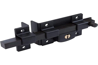 Phillips Cerradura de Sobreponer de Barra Libre, Modelo 800 - Negro - Izquierda