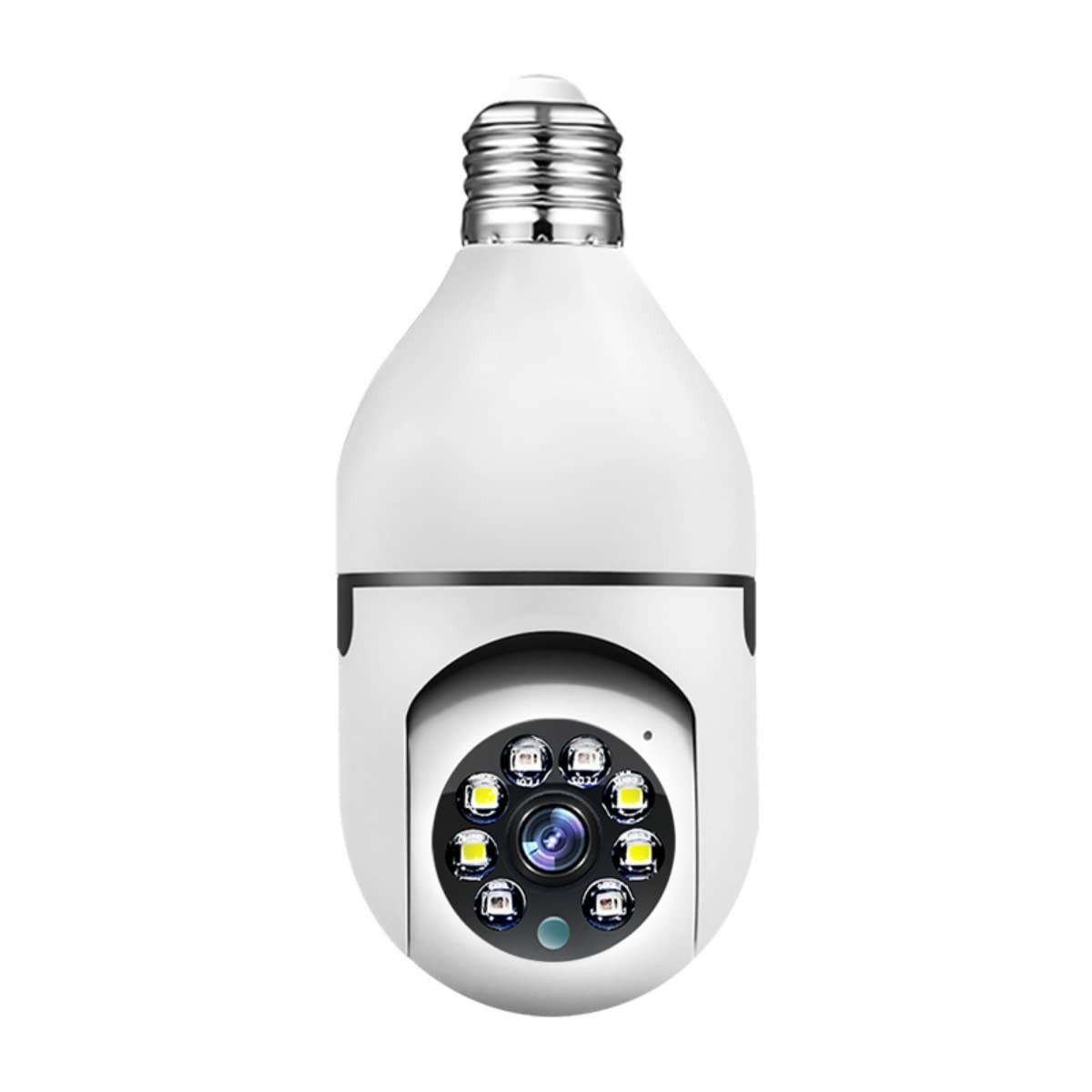 Cámara de vigilancia inalámbrica Full HD de 1080p, modo de color panorámico de 360 grados, compatible con almacenamiento en la nube, audio bidireccional, detección de movimiento inteligente y alarma