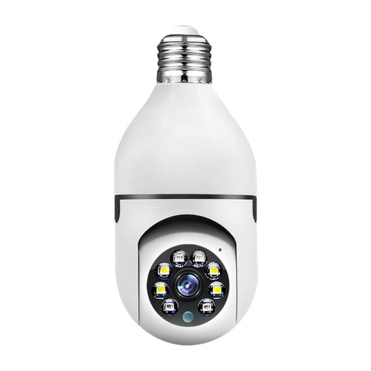 Cámara de vigilancia inalámbrica Full HD de 1080p, modo de color panorámico de 360 grados, compatible con almacenamiento en la nube, audio bidireccional, detección de movimiento inteligente y alarma
