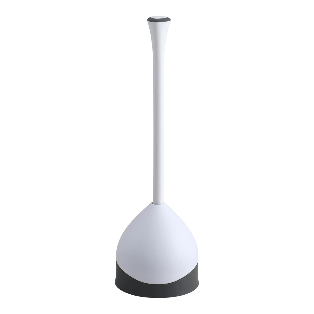Clorox baño Plunger with Hideaway Holder Caddy Heavy Duty Compact Design con Base de Goma para baño