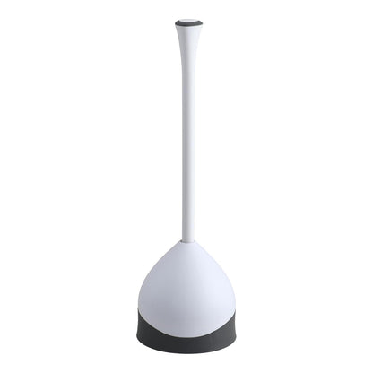 Clorox baño Plunger with Hideaway Holder Caddy Heavy Duty Compact Design con Base de Goma para baño