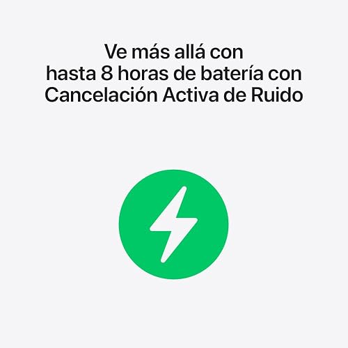 Audífonos inalámbricos AirPods Pro 3 de Apple, Cancelación Activa de Ruido, Traducción en Vivo, Detección de la frecuencia Cardiaca, audífonos Bluetooth, Audio Espacial, Sonido de Alta fidelidad