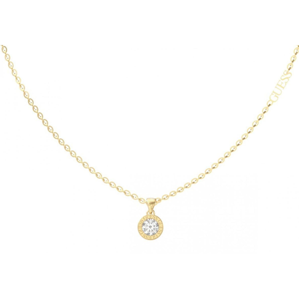 GUESS Colgante Collar para Mujer Acero Inoxidable